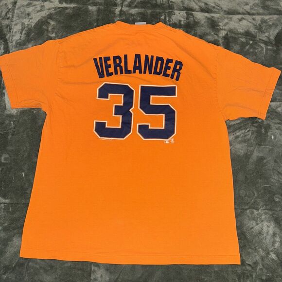 Genuine Merchandise T Shirt Men's XL Orange Detroit Tigers Tee 100% Cotton - Picture 7 of 7